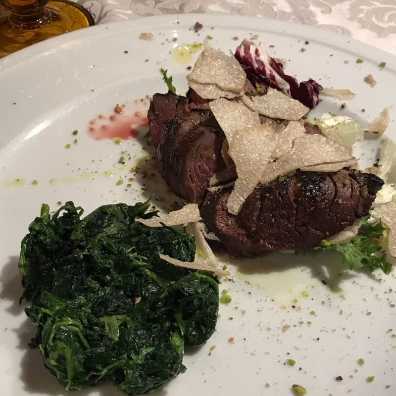 Tagliata di cervo al tartufo - La Gioconda