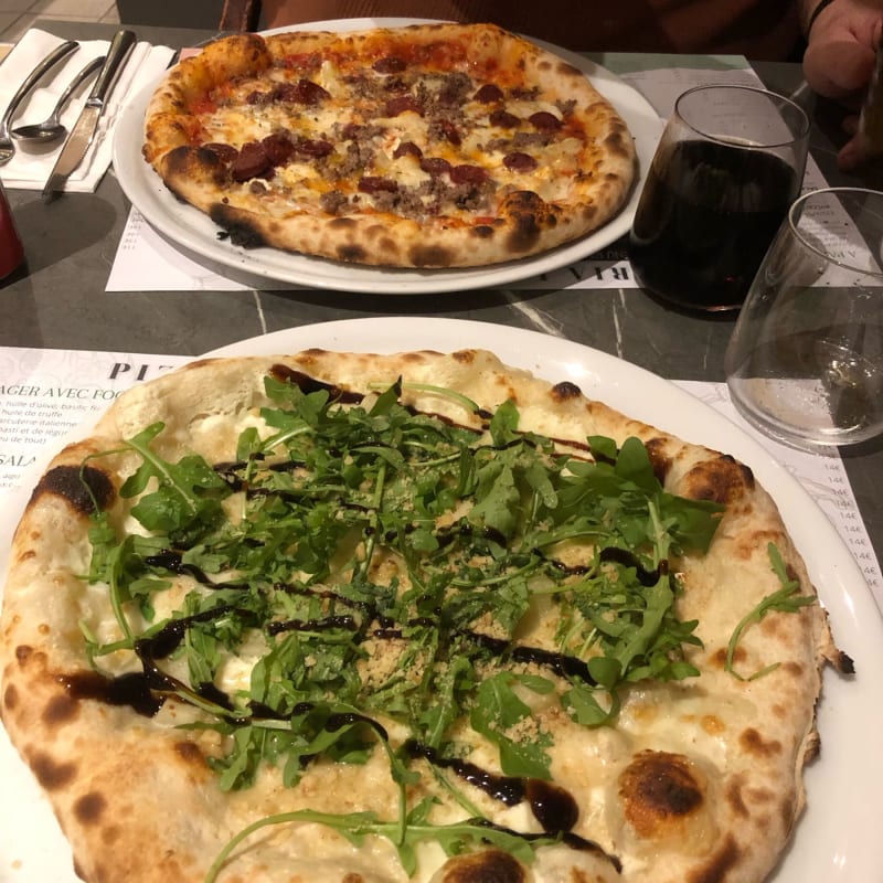 Pizza poire gorgonzola et pizza spéciale  - La Boccaccia, Wasquehal