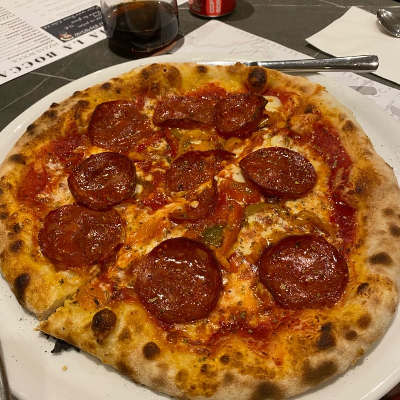 Pizza chorizo - La Boccaccia, Wasquehal