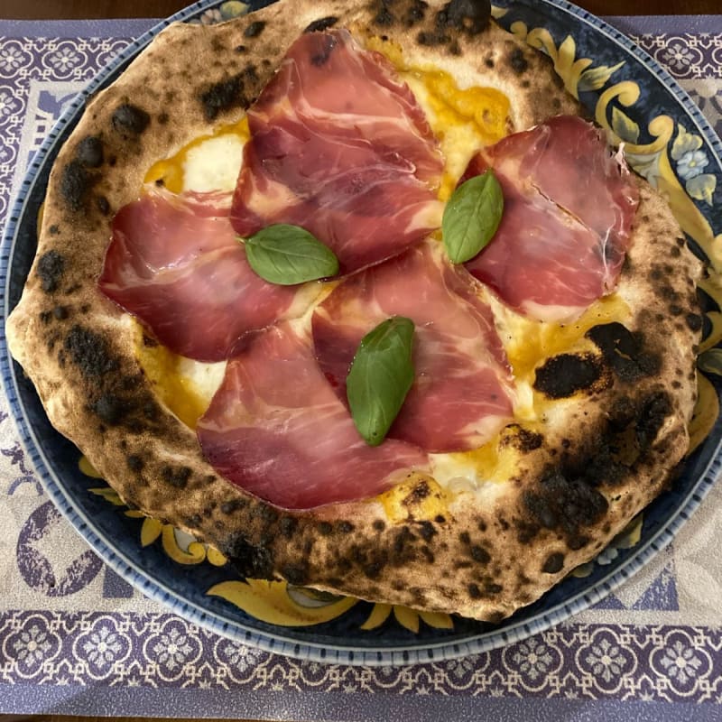 Pizza capocollo di Martinafranca  - Pietra - Pizza Gourmet Partenopea