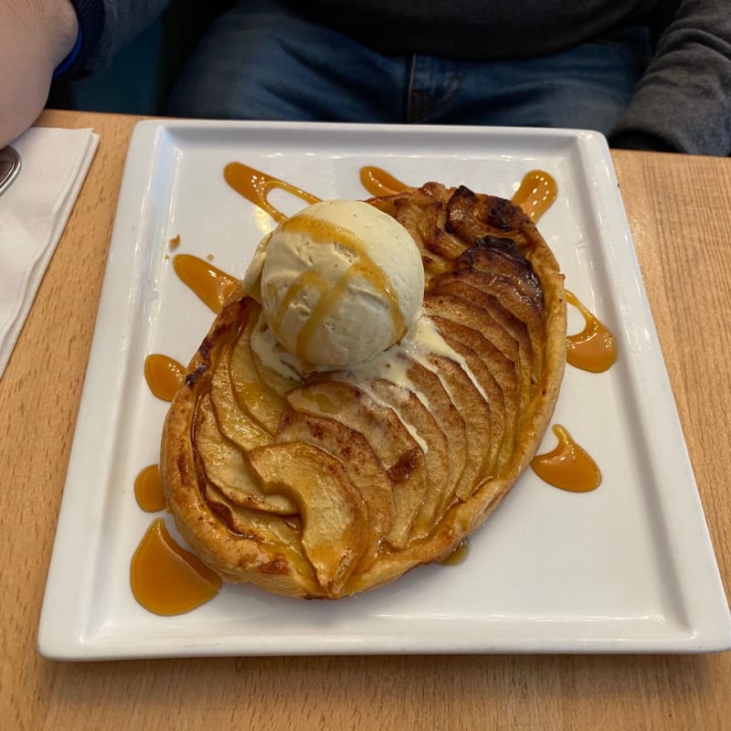 Tarte fine pommes - Le Drapeau, Vincennes