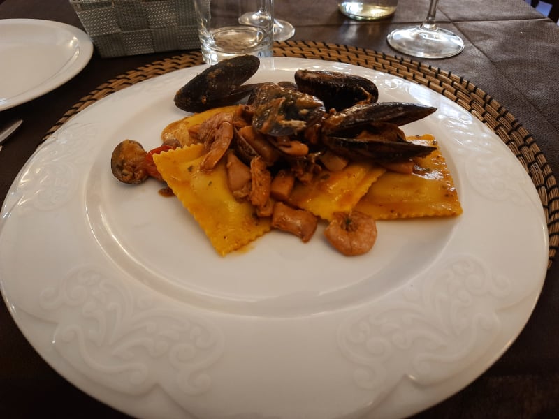 tortelli di mare - Ristorante Pizzeria Vincanto, Salsomaggiore Terme