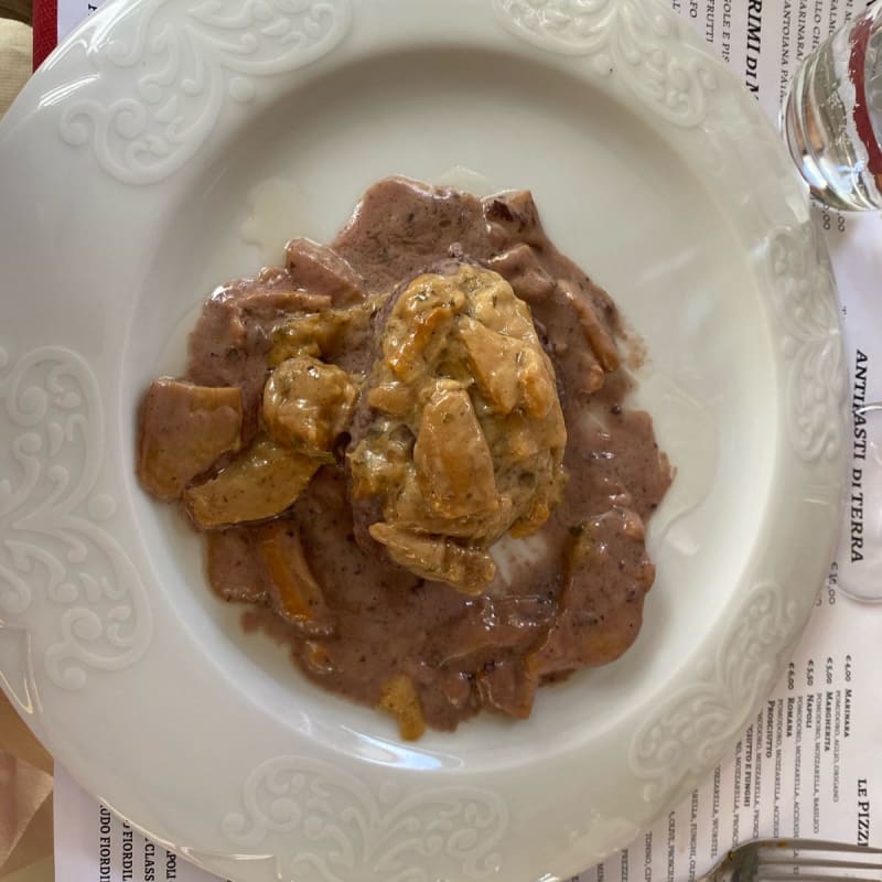 Filetto con porcini - Ristorante Pizzeria Vincanto, Salsomaggiore Terme