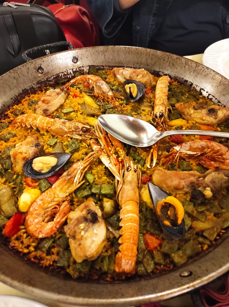 Restaurant La Paella Real à Madrid Menu, avis, prix et réservation