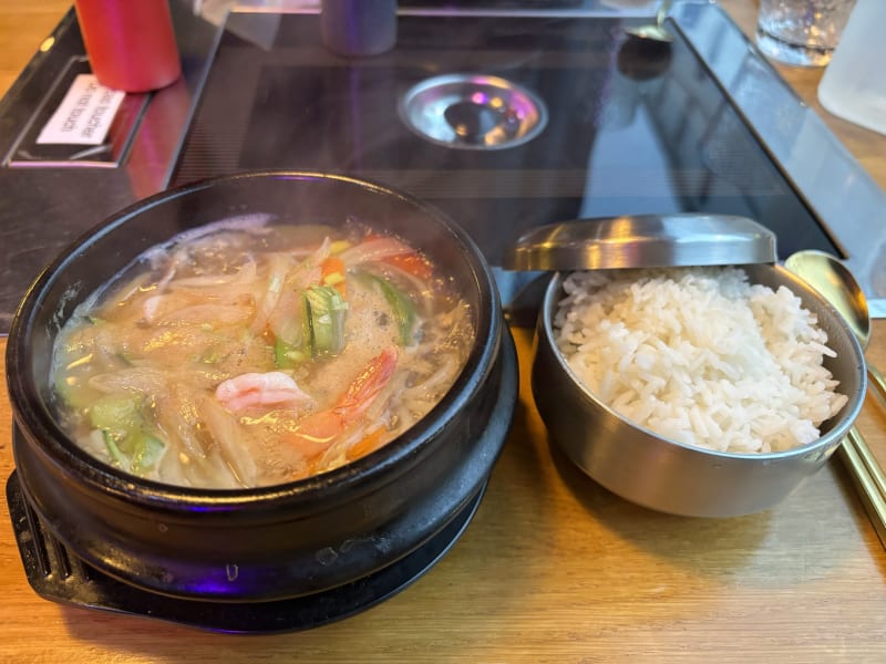 Seefood soup - Kimgogi, Paris