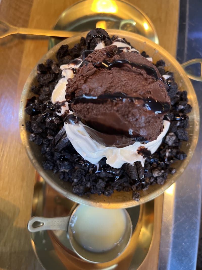 Bingsu oreo - Kimgogi, Paris