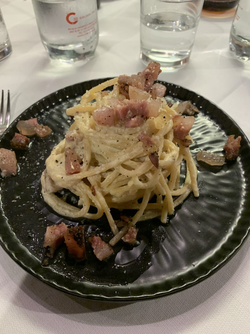 Carbonara con guanciale - Terracotta, Pescara