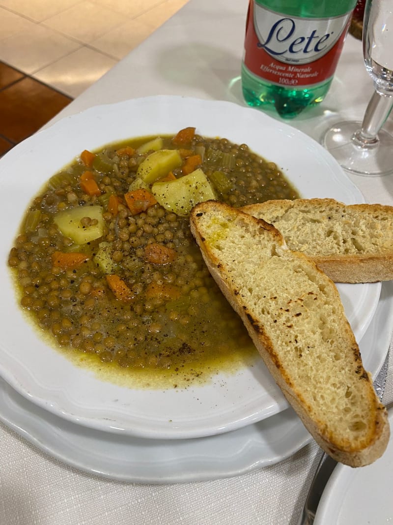 Lentil Soup - La Locanda Donna Fortunata