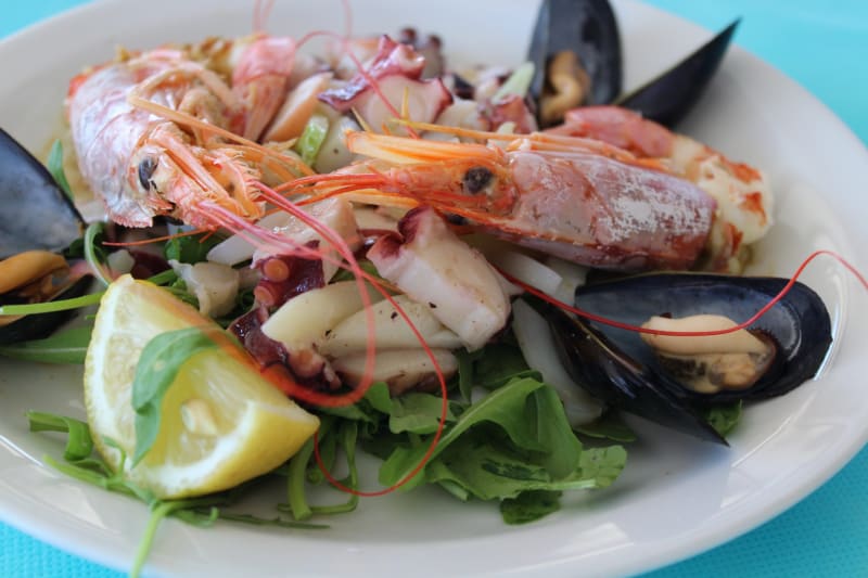 Insalata di mare - Fish and Beach