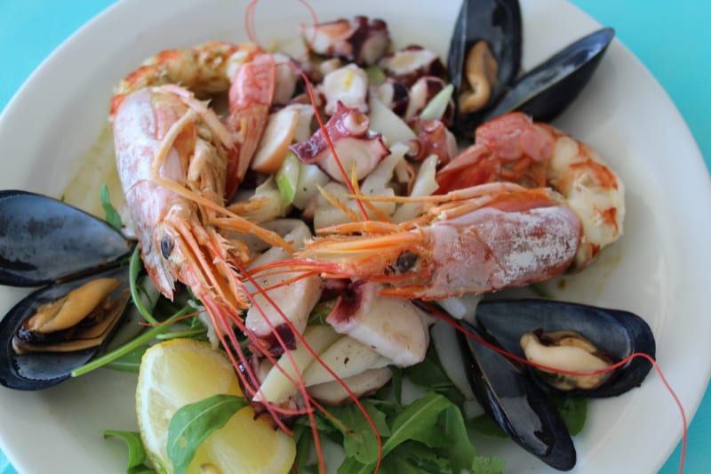 Insalata di mare  - Fish and Beach