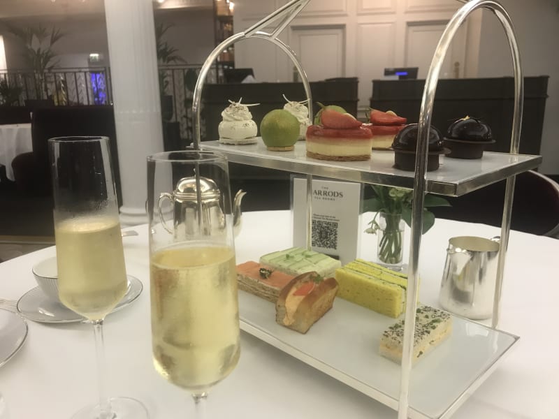 The Harrods Tea Rooms in London Restaurant Reviews, Menu and Prices