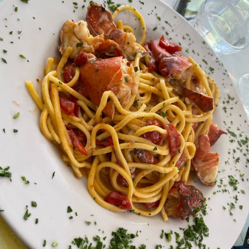 Tagliolini all’astice, ottimi. - Cefalù, Rome