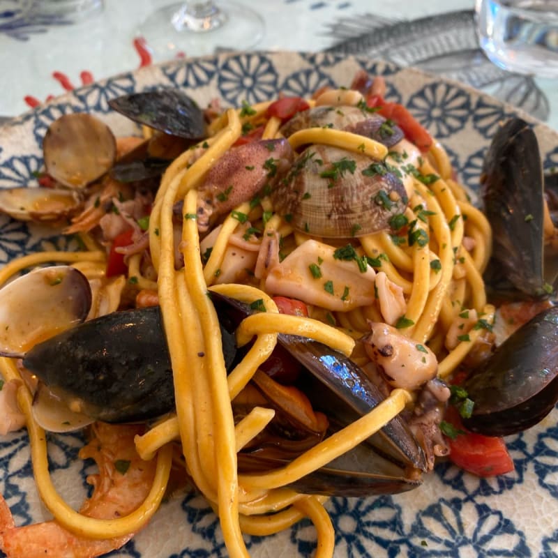 Tagliolini allo scoglio - Cefalù, Rome