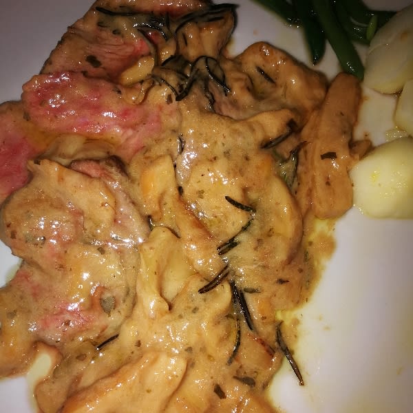 Tagliata con porcini - Vineria di Via Stradella, Milan