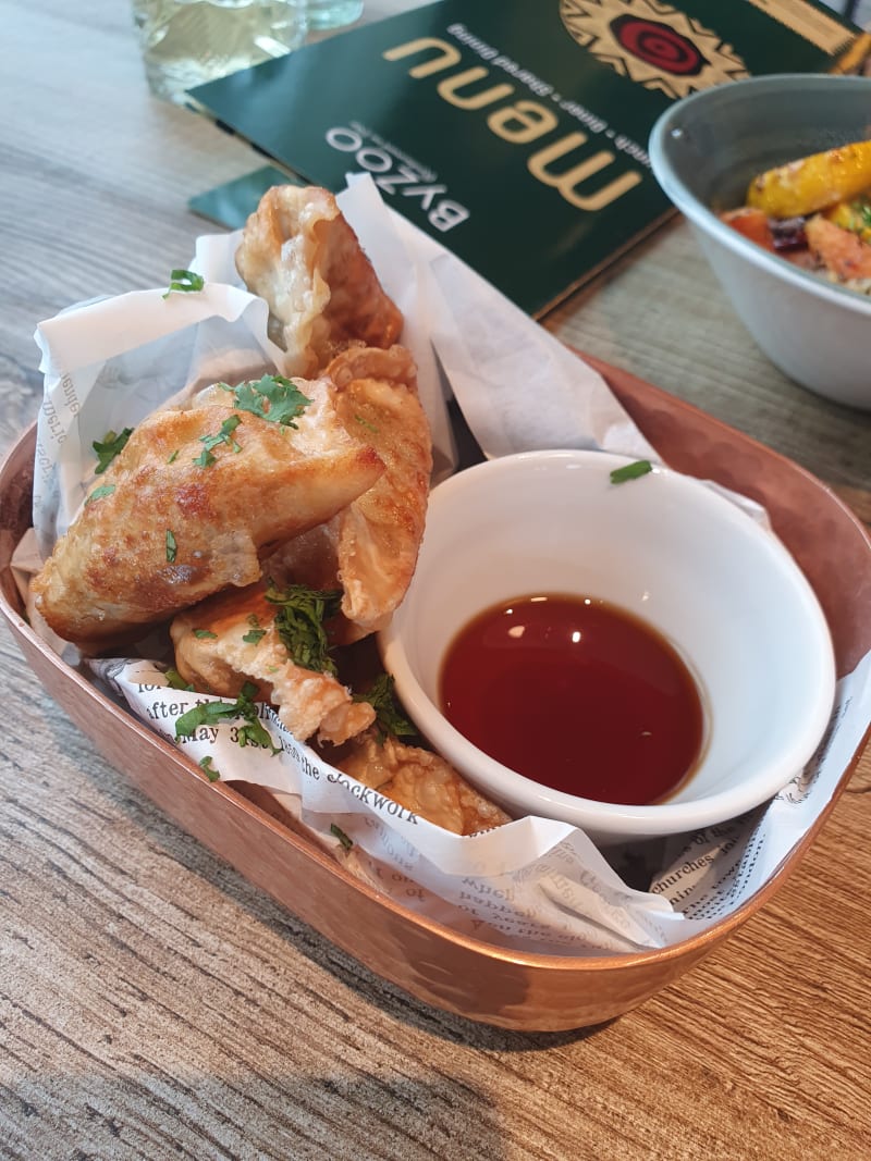 Chicken gyoza - Restaurant ByZoo (by Fletcher), Emmen