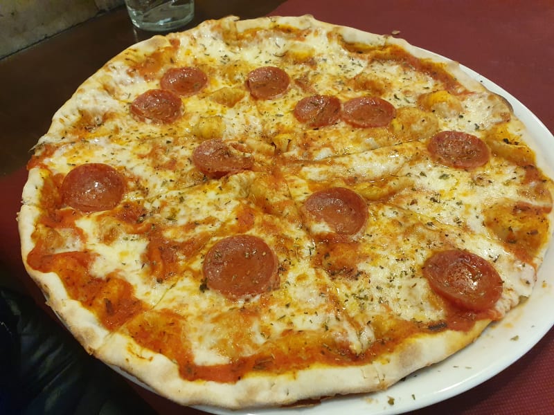 Pizza pepperoni. - Solric Pizza & Grill, Barcelona