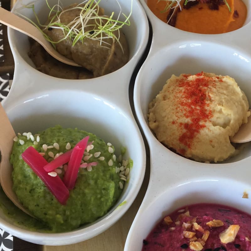 Degustazione di humus - Humus, Rome