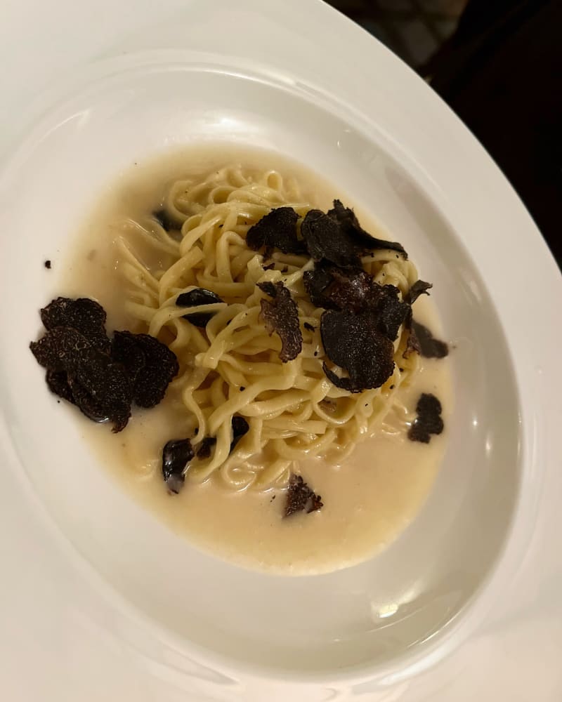 Tagliolini di pasta fresca al tartufo nero - Boccanegra, Florence