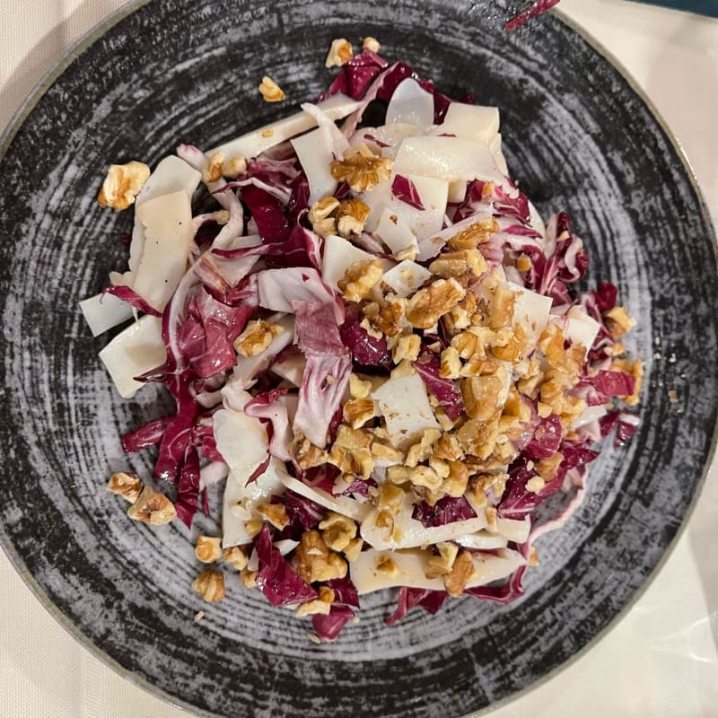 Insalata di seppie con radicchio e noci - De Santi