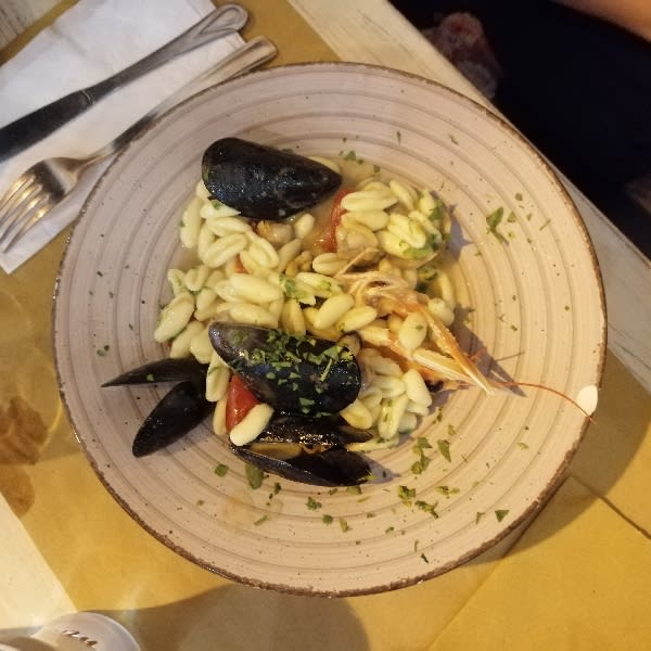 Gnocchetti ai frutti di mare - Matanzenu, Campi Salentina