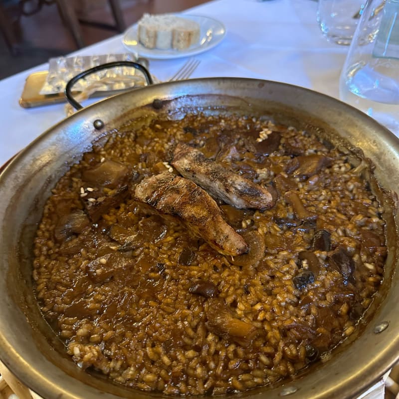 Arroz con secreto  - Restaurante Parador de Cardona, Cardona