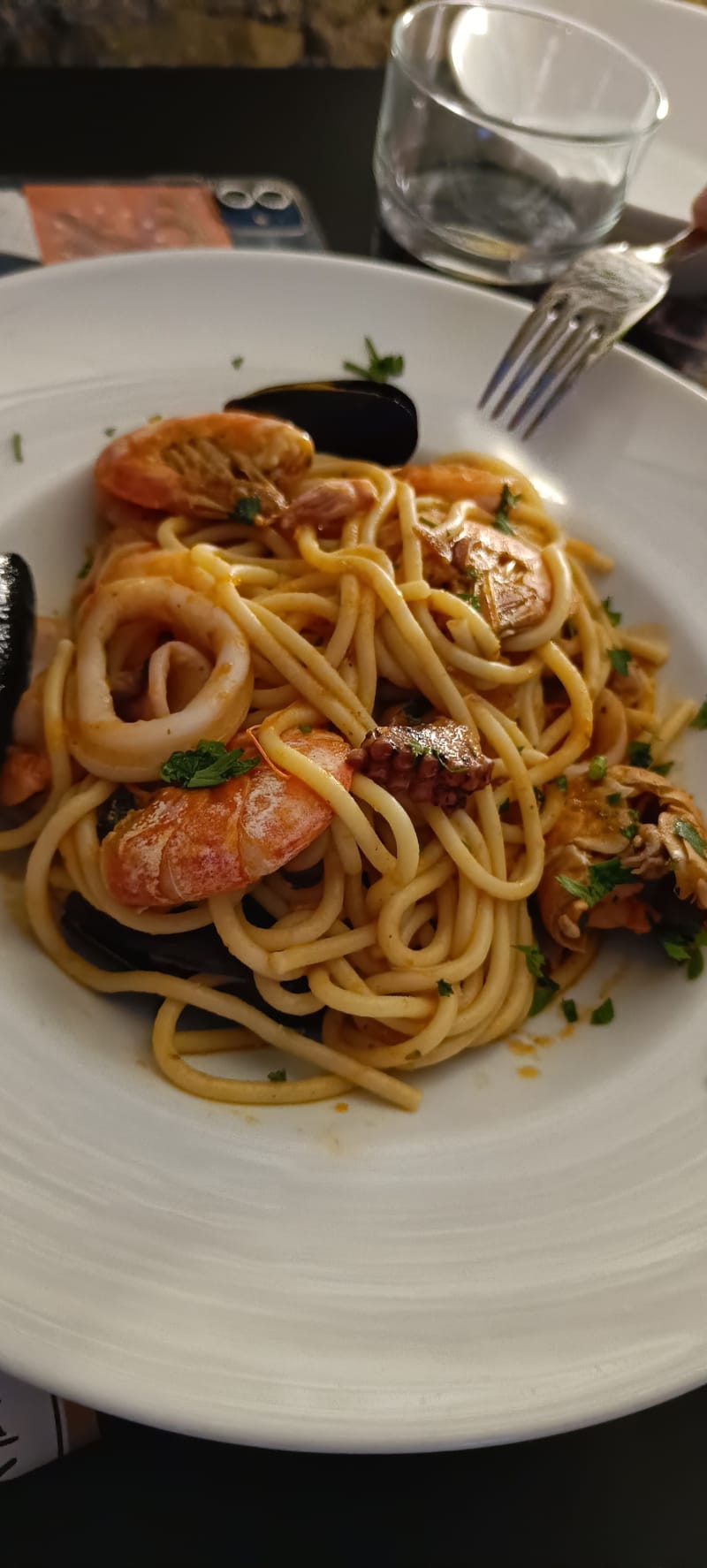 Spaghetti allo scoglio - Osteria al Vicolo, Garda