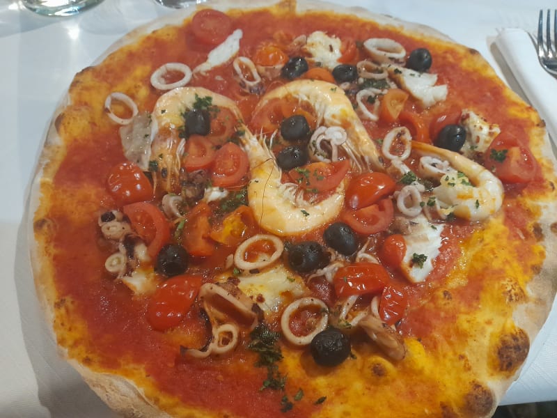 Pizza ai frutti di mare  - Il Passaggio