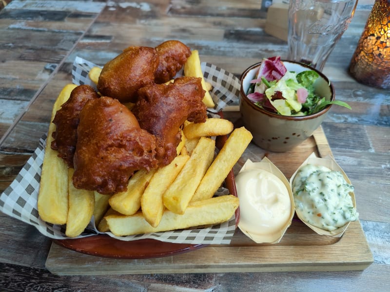 Fish & chips  - De Bakker en de Schenker, Assen