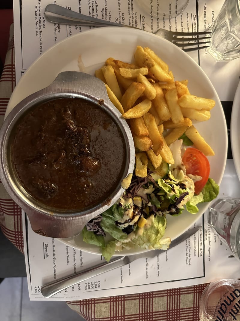 CARBONNADE FLAMANDE - Estaminet Au Soyeux, Lille