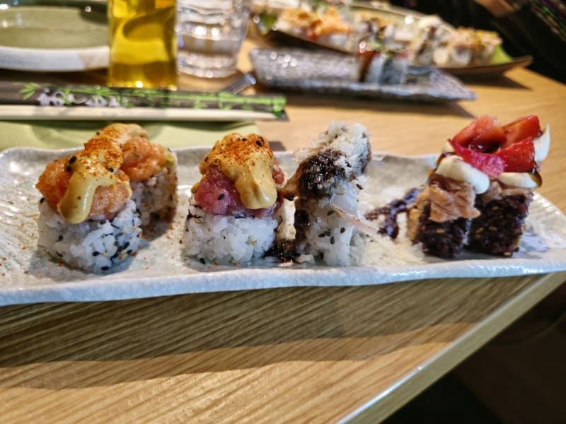 Mojito sushi (Gong Oriental Flavors), Rome