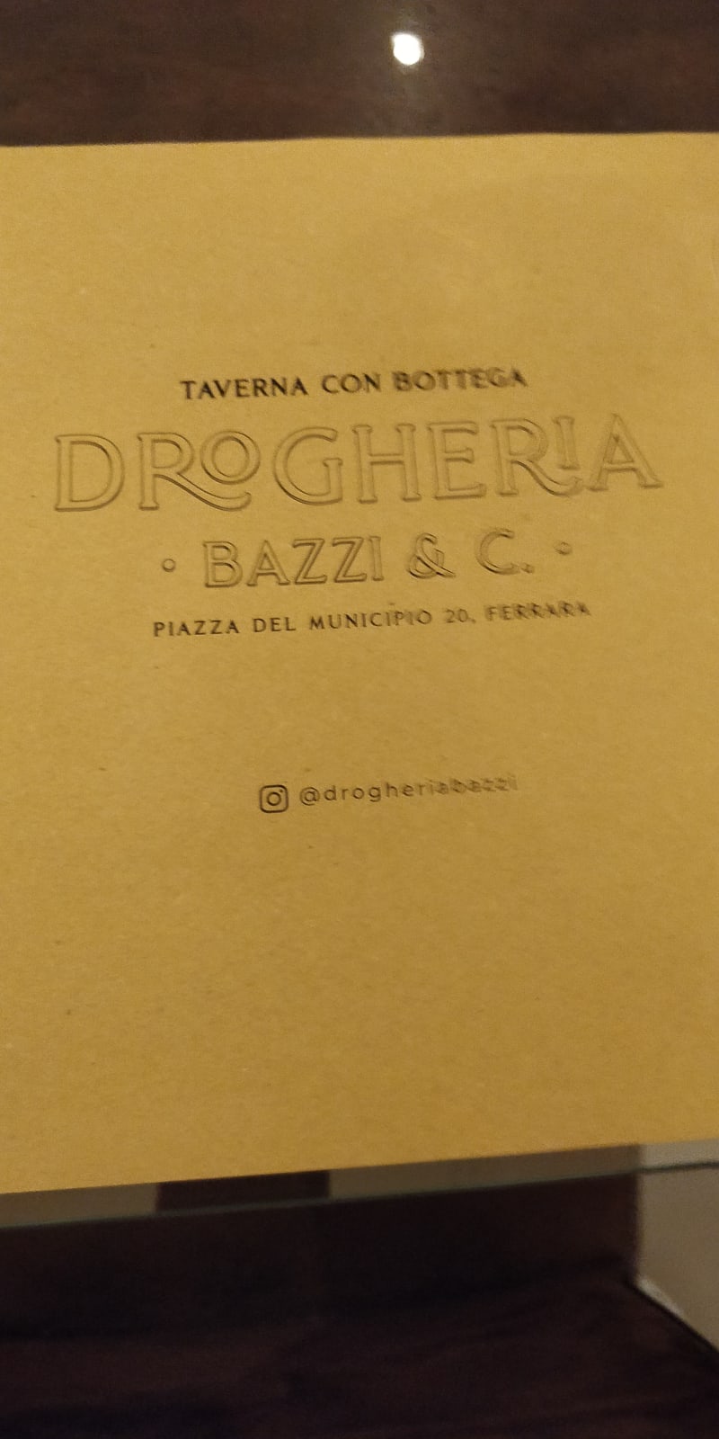 Drogheria Bazzi & C., Ferrara