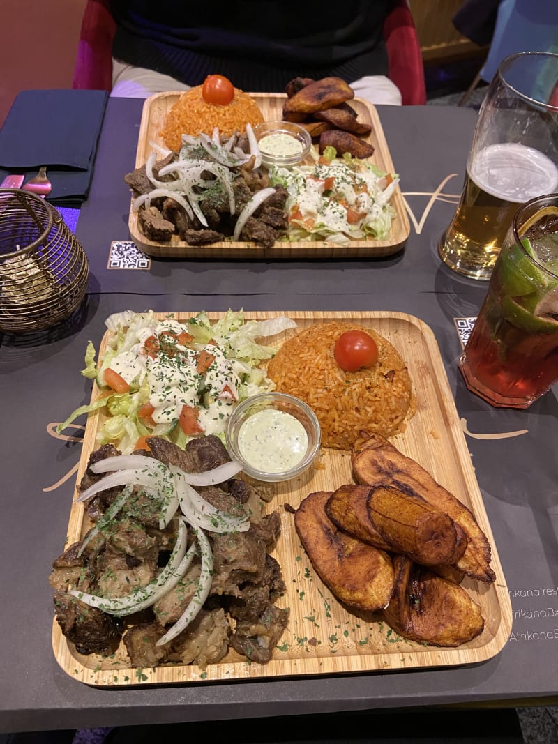 Afrikana restaurant, Brussels