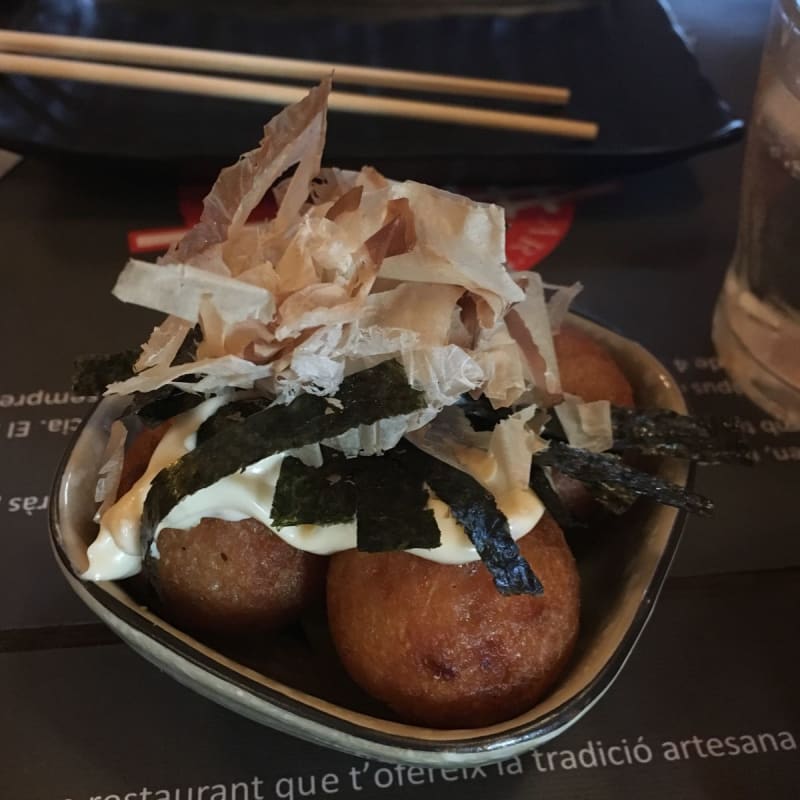 Rellenos de pulpo - Ramen-Ya Ajisen, Barcelona