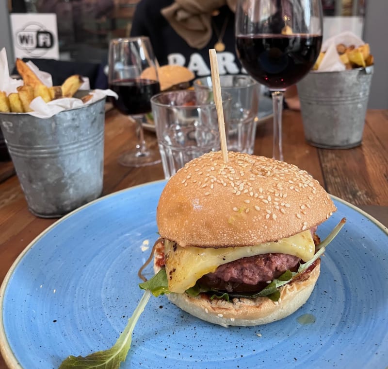 Burger végétarien - Bistro Burger Montorgueil, Paris