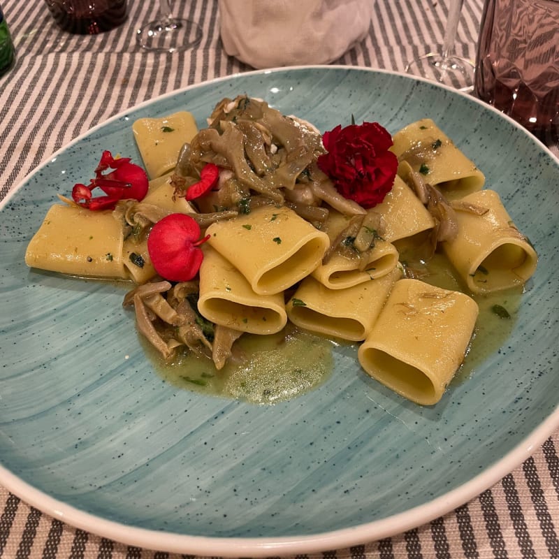 Paccheri carciofi e dentice - Casa Clara, Pomigliano d'Arco