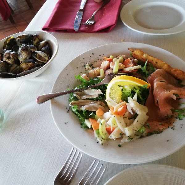 Antipasto di mare - Il Casale di Montetosto, Cerveteri