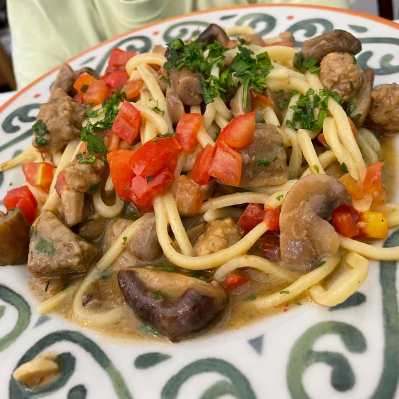 Troccoli salsiccia e funghi  - Al Barone, Monte Sant'Angelo