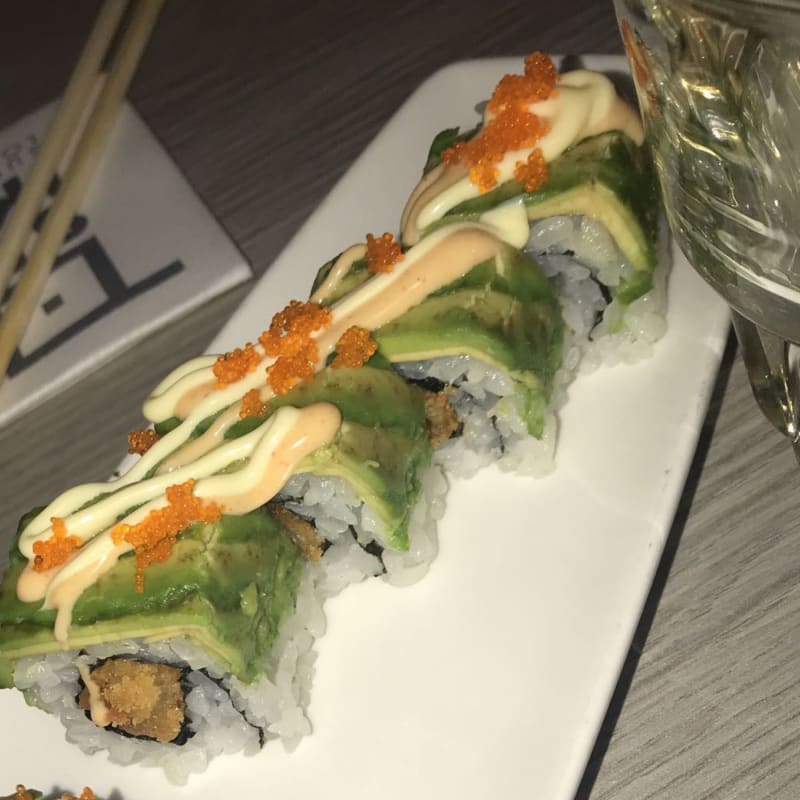 Dragon roll - Shiki Sushi & Lounge, Rotterdam