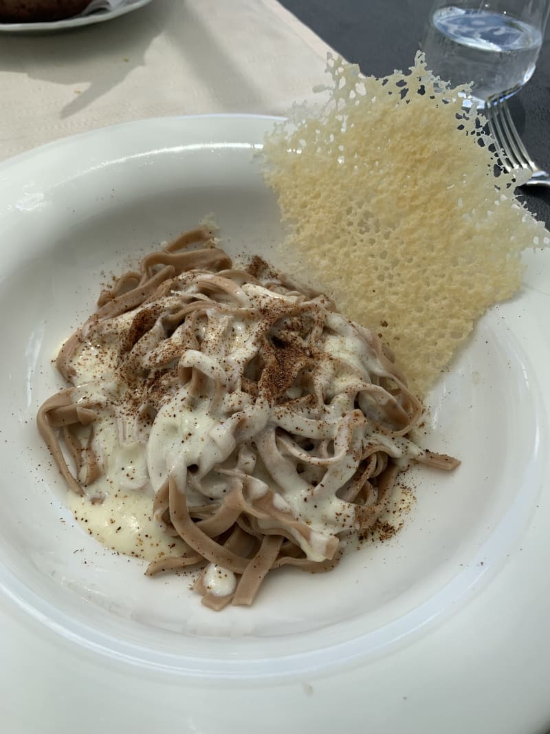 Tagliatelle mirtilli e fonduta - Brambilla