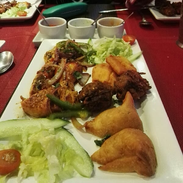 mixed starter - TAJ Taste Of India, Almere