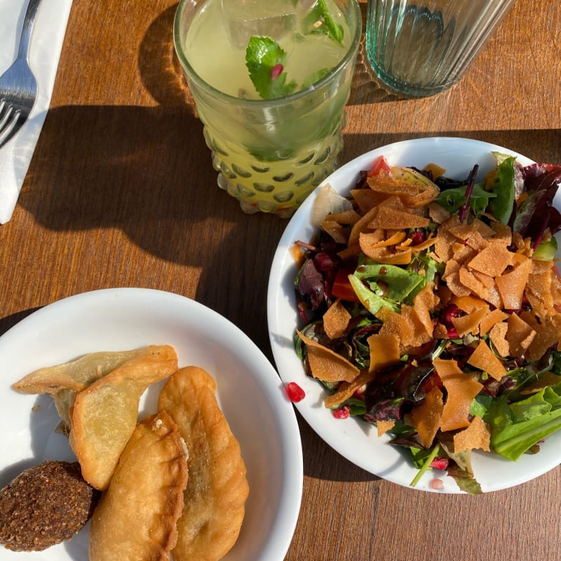 Assortis déments et fattoush - Afendi, Paris