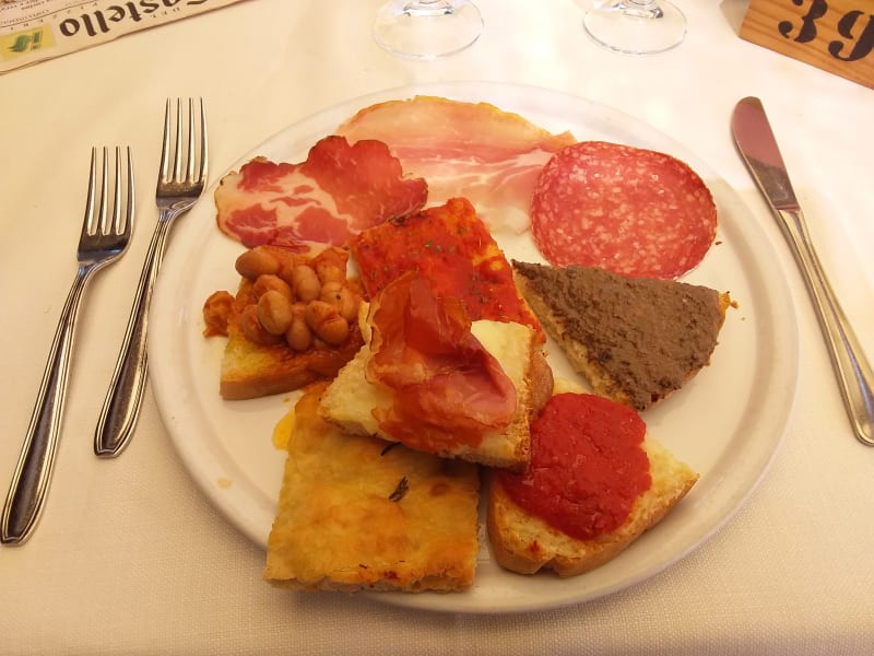 Antipasto del castello  - Nuovo Castello Ristorante