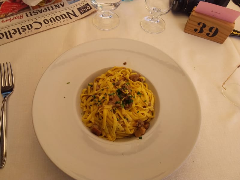 Tagliatelle ai funghi porcini - Nuovo Castello Ristorante