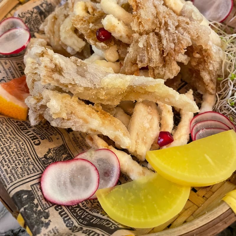 Champignons frits - Yum Sakebar, Paris