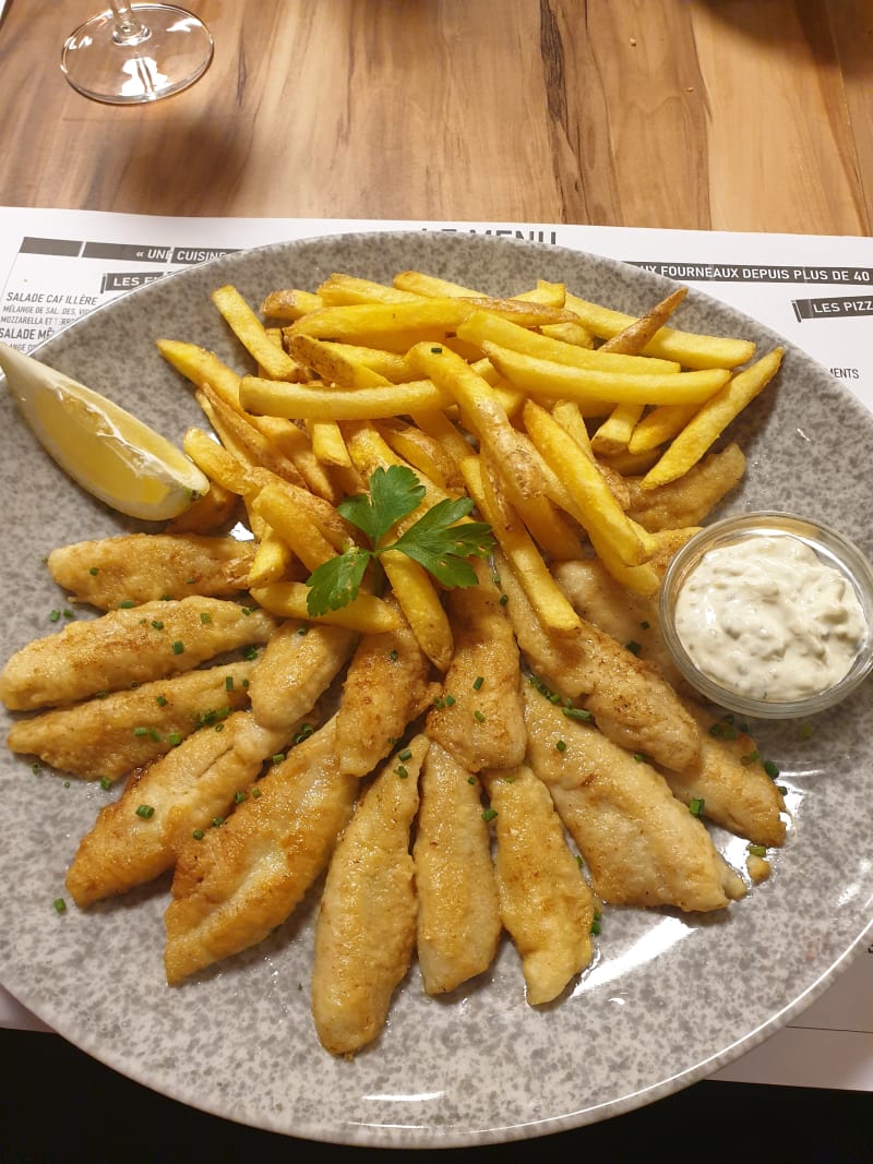 Filets de perches  - La Carillère, Lausanne