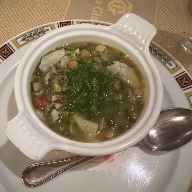 Minestrone genovese  - Taverna Giulia, Rome