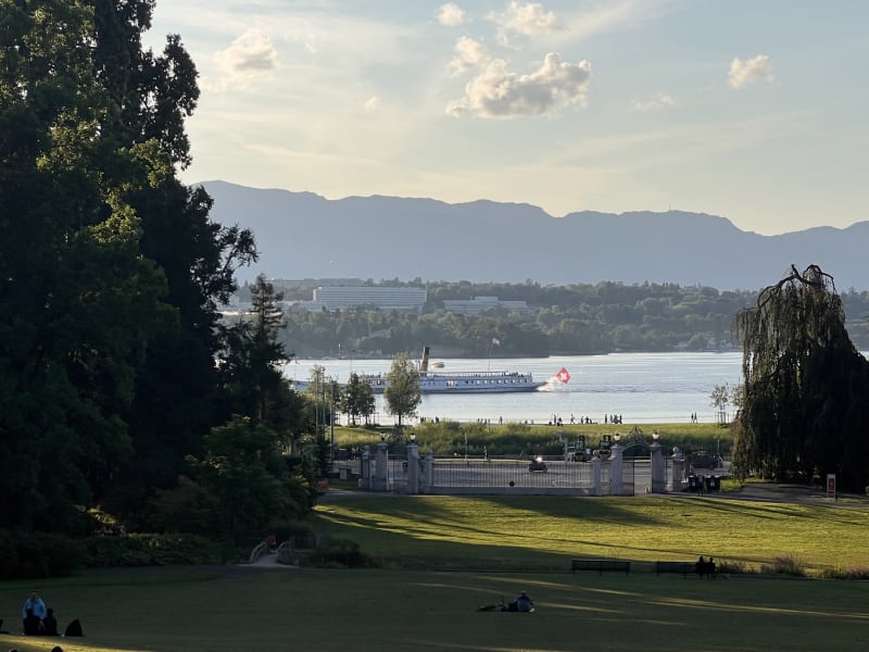 La Terrasse du Parc - Restaurant Hôtel du Parc des Eaux-Vives , Geneva