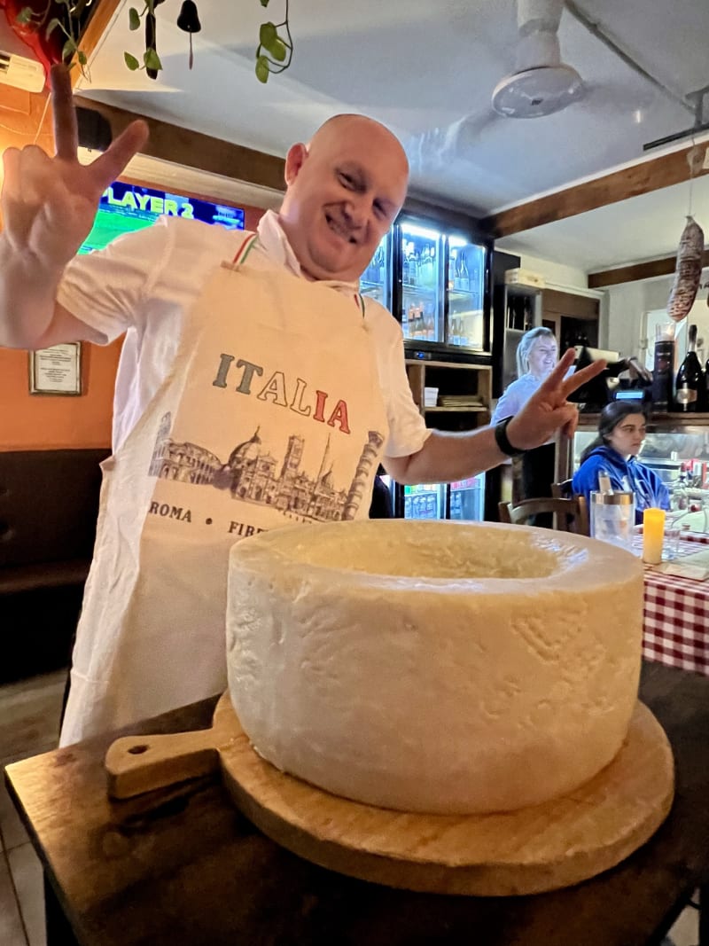 Verdure alla griglia, pecorino e salsa coloniale - Il Paiolo, Florence