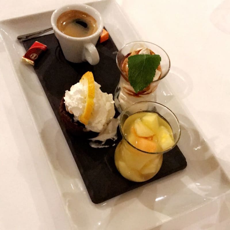 Café gourmand - L'auberge du Ried, Erstein