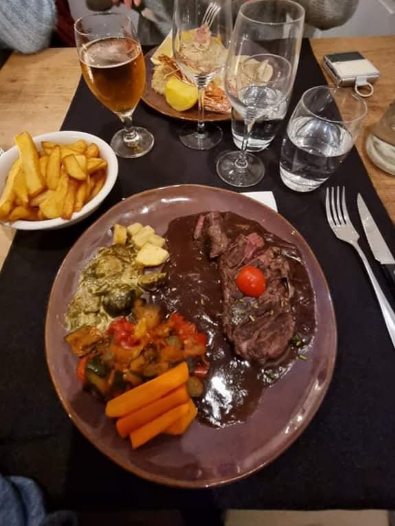 Bavette De Bœuf - L'auberge du Ried, Erstein